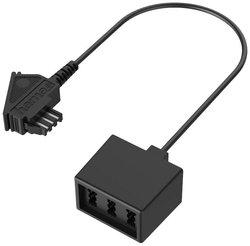 telefony kabel Hama TAE-Verteiler, TAE-F-Stecker - 3 TAE-NFF-Kupplungen 00201124, 1 szt.