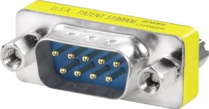 Przejściówka gniazdo D-Sub 9-biegunowa, FrontCom®/ wtyk  Weidmüller IE-FCI-D9-FM 1450850000 1 szt.