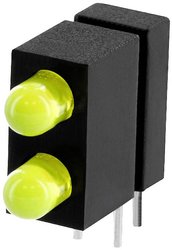 Moduł LED Vossloh Schwabe WU-B-D-3102-3200-3 518916.02, 3 mm, 14 mcd, 1 szt.