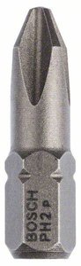 Bit krzyżakowy PH 2 Bosch Accessories  2607001512  bardzo twardy C 6.3 10 szt.