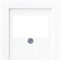 Jung A569PLTWW Osłona skrzynki przyłączeniowej TAE i kombinacji jednostek łączących biel alpejska Osłona Jung A569PLTWW śnieżnobiały