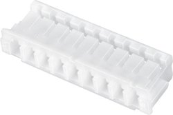 Obudowa złącza pin żeńskiego na kabel JST ZHR-9, Ilość pinów 9, Wymiary siatki: 1.50 mm, 1 szt.