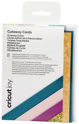 Cricut Joy™ Cutaway Cards Zestaw kart  petrol, fuksja, złoty, różany