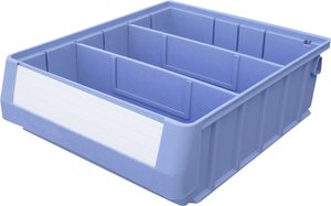 Skrzynka magazynowa VISO  TR 3209  (S x W x G) 234 x 90 x 300 mm niebieski 1 szt.