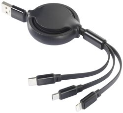 Kabel do ładowania USB Renkforce, USB 2.0, Złącze męskie USB-A, 1.00 m
