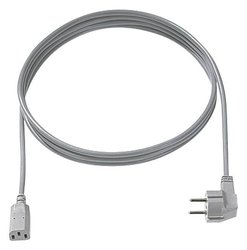Bachmann 353.985 Łącznik 3m C13 Łącznik C13 szary kabel zasilający kabel Bachmann 353.985, 3.00 m, czarny
