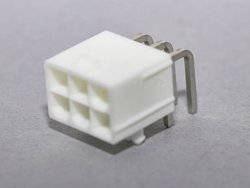 Listwa kołkowa, żeńska, do wbudowania, standardowa Molex MOL Power & Signal Sol. 39300060, piny: 6, 13 A, 1 szt.