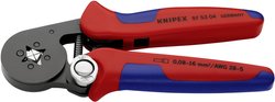 Samonastawna zaciskarka do tulejek kablowych KNIPEX Zaciskarka Knipex 97 53 04, 0.08 do 16 mm²