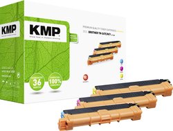 KMP Toner, zestaw Zamiennik Brother TN-247C, TN-247M, TN-247Y, TN247C, TN247M, TN247Y zamiennik Cyjan, Magenta, Żółty 2300 strony B-T125X