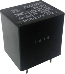 Przekaźnik drukowany Tianbo Electronics HJR-21FF-S-Z 24VDC 1366480, monostabilny, 1 cewka, 30 V/DC, 250 V/AC, 15 A, 1 szt.