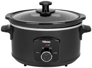 Wolnowar Tristar VS-3915 (garnek ceramiczny ze stali nierdzewnej z 2 stopniami grzania i funkcją podgrzewania, 3,5 l) Slow Cooker Tristar VS-3915 VS-3915
