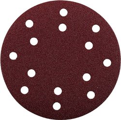 Ściernice QUICK-STICK, WOOD &amp, METAL, elektrokorund, Ø 150 mm, perforowane, K 40 Tarcza szlifierska kwb 492004 5 szt.