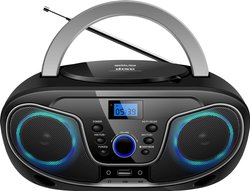 Radio-CD Silva Schneider MPC 19.4 USB UKW  czarny, srebrny