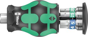 Bity Wera Kraftform Kompakt Stubby Magazin 3 05008875001 1 szt. TORX, wewnętrzny sześciokąt