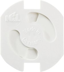 Zaślepka do gniazdka elektrycznego, biała Zaślepka gniazdka Heidemann 43180, biała