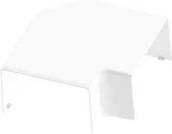 Kątownik płaski do PK110x65 D, biały Szyna KOPOS  1 szt.