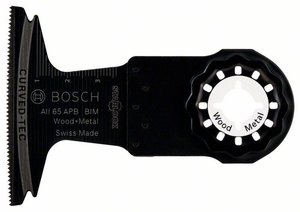 Brzeszczot do cięcia wgłębnego AII 65 APB Starlock, Wood and Metal, 40 x 65 mm Ostrze do multinarzędzia Bosch Accessories AIZ 65 BB 2609256985  1 szt.