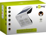 Lampa solarna kinkiet Goobay 45808, czujnik ruchu, LED 3.2 W, biała