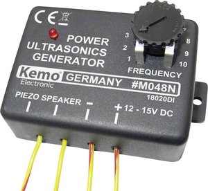 Odstraszacz kun i gryzoni do samochodu Kemo M048, 12 - 15 V/DC