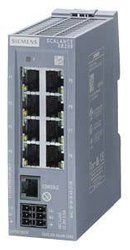 SCALANCE XB208 zarządzany, przełącznik warstwy 2, 8x RJ45, DEF: PN IO Siemens 6GK5208-0BA00-2AB2 Switch sieciowy   10 / 100 MBit/s