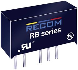 Przetwornica DC/DC RECOM RB-1212S RB-1212S, 1 W, 12 V, 84 mA, 1 szt.