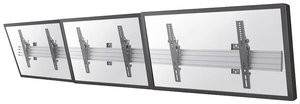 Neomounts Pro NMPRO-WMB3 Uchwyt ścienny do tablicy menu na 3 monitory o przekątnej do 139,7 cm (55 cali) Uchwyt ścienny do monitora Neomounts NMPRO-WMB3, 81,3 cm (32'') - 139,7 cm (55'')