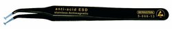 Pęseta SMD, końce wygięte pod kątem 30°, szerokość 2,5 mm, z powłoką ESD, Pęseta do SMD Bernstein Tools  5-066-13 120 mm