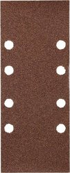 Paski ścierne, WOOD &amp, METAL, korund, 93 x 230 mm, perforowane, TYP B, K 240 Papier ścierny kwb  818224 230 mm 10 szt.