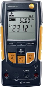 Multimetr cyfrowy testo 760-1, CAT III 600 V, CAT IV 300 V