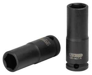 Nasadka udarowa sześciokątna 3/8&quot,, długa, 17 mm Nasadka udarowa  KS Tools  515.1617  1 szt.