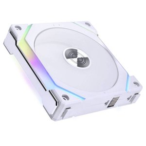 Lian Li UNI FAN SL120 V2 Wentylator do obudowy PC biały (S x W x G) 120 x 120 x 28 mm