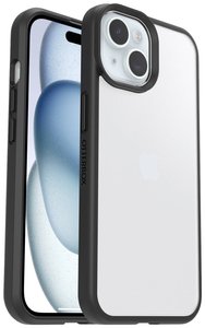 Otterbox React Futerał backcase Apple iPhone 15 przeźroczysty, czarny Ładowarka indukcyjna