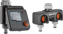 Sterowanie nawadnianiem Wybierz i rozdzielacz 2-drogowy Sterownik nawadniania GARDENA 01893-34