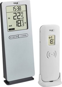 Radiowy termometr cyfrowy TFA Dostmann 30.3071.54, od -0 do +50 °C