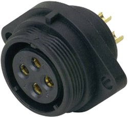 Złącze wtykowe IP68 seria SP2113 / S 5C Weipu SP2113 / S 5C, 1 szt.