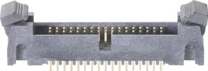 Listwa pinowa, prosta Właściwości klem zaciskowych: z krótką dźwignią do usuwania Siatka: 1.27 mm Ilośc pinów: 26 BKL Electronic 10120384 1 szt.