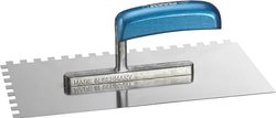 Paca wygładzająca, ząbkowana z obu stron, 280 x 130 mm Kielnia wygładzająca kwb 924448 1 szt.