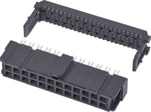 TE Connectivity 1-1658621-0 Listwa pin - żeńska  Siatka: 2.54 mm Ilośc pinów: 50 Ilość rzędów: 2 1 szt.