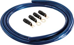 Zestaw kabli zasilających Sinuslive BK-16m, 16 mm2, niebieski, 2 m