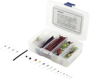 Akcesoria LED Barthelme 00430316, 3 mm, 5 mm, 100 mcd, 600 mcd, 800 mcd, 1500 mcd, 2000 mcd, 8000 mcd, 14000 mcd, 1 zest.