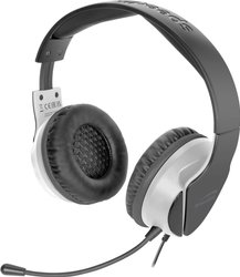 Zestaw słuchawkowy Over Ear SpeedLink HADOW SL-460310-BK Stereo czarny/biały