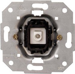 Wyłącznik, Przełącznik schodowy Płytka przycisku Kopp HK05, HK 07 504600007, aluminiowy