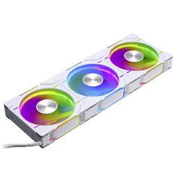 Phanteks D30 PWM Regular Airflow D-RGB Wentylator do obudowy PC biały (S x W x G) 120 x 120 x 30 mm