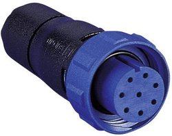 Złącze męskie okrągłe Bulgin PX0410/06S/4550, styki:6, 125 V, 5 A, 1 szt.