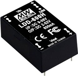 Mean Well LDD-1500H Sterownik LED  Stałonaprądowy  1500 mA 2 - 46 V/DC nie nadaje się do ściemniania, Zabezpieczenie przed przeciążeniem, Zabezpieczenie przed przepięciem 1 szt.