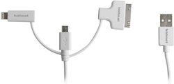 Kabel do ładowania USB Hähnel Fototechnik USB / Micro-USB / Lightning / 30-Pin, Złącze męskie USB-A, Złącze męskie Lightning, Złącze męskie USB Micro-B, Złącze męskie Apple 30 pin., 1.50 m