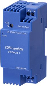 Zasilacz na szynę DIN TDK-Lambda DRL30-12-1 DRL30-12-1  12 V 2.1 A 25.2 W