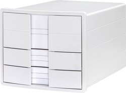 Szafka z szufladami HAN 1017-12 biały DIN A4, DIN C4 Ilość szuflad: 3