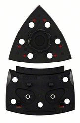 Płyta szlifierska, 102 x 62/93 mm, do PSM 200 AES, z rzepami Bosch Accessories 2609256D20