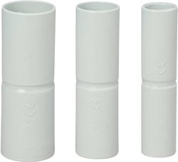 Złączka rury instalacyjnej Heidemann 13186, EN16, 5 szt, szara